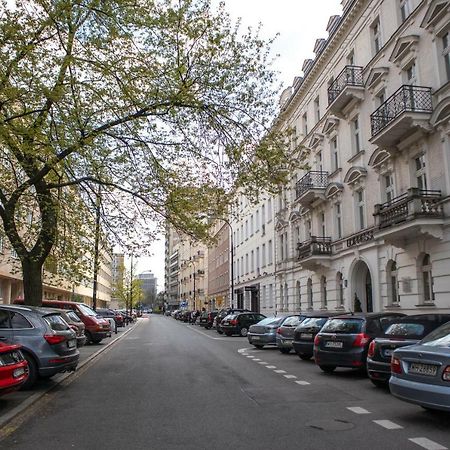 Warszawa, Centrum, Wiejska 15, Kamienica Lägenhet Exteriör bild