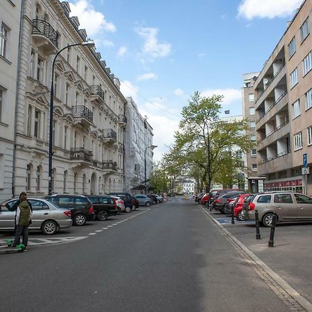 Warszawa, Centrum, Wiejska 15, Kamienica Lägenhet Exteriör bild