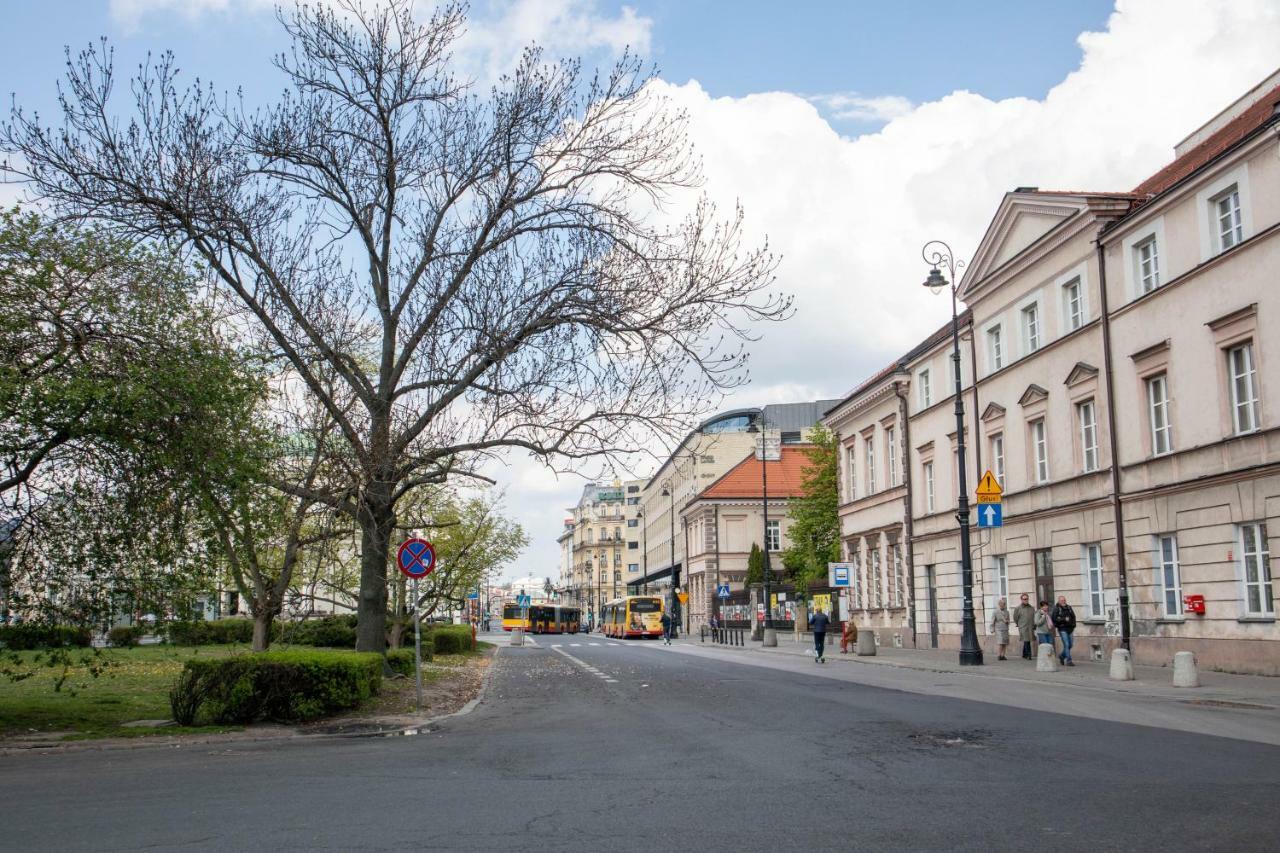 Warszawa, Centrum, Wiejska 15, Kamienica Lägenhet Exteriör bild